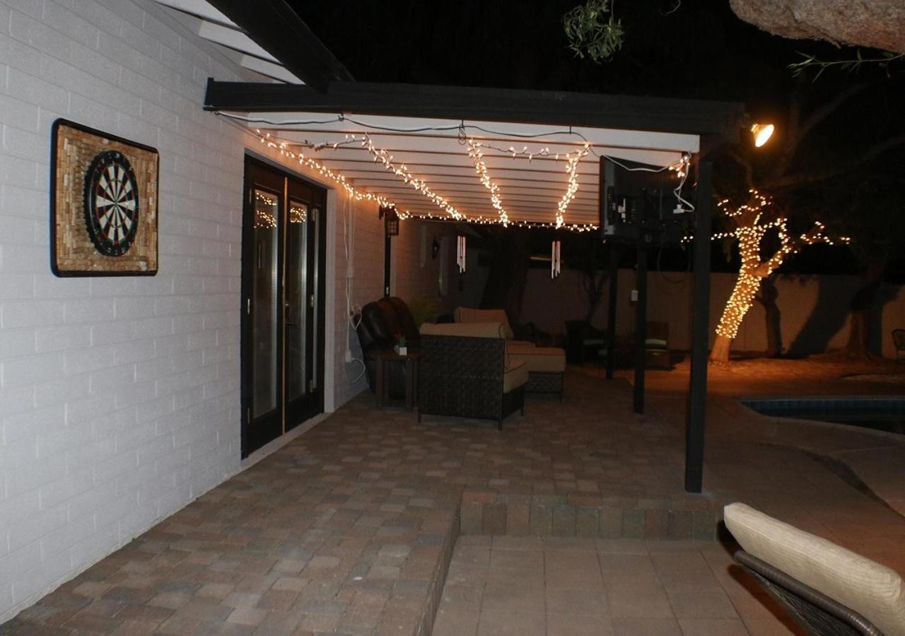 Tempe Escape With Heated Pool, Billiards & Firepit Fun Villa Eksteriør billede