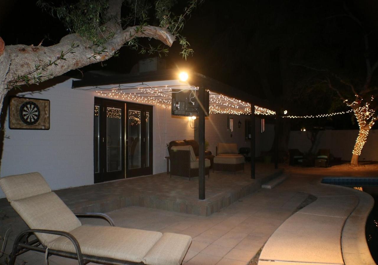 Tempe Escape With Heated Pool, Billiards & Firepit Fun Villa Eksteriør billede
