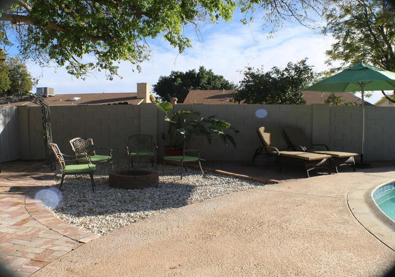 Tempe Escape With Heated Pool, Billiards & Firepit Fun Villa Eksteriør billede