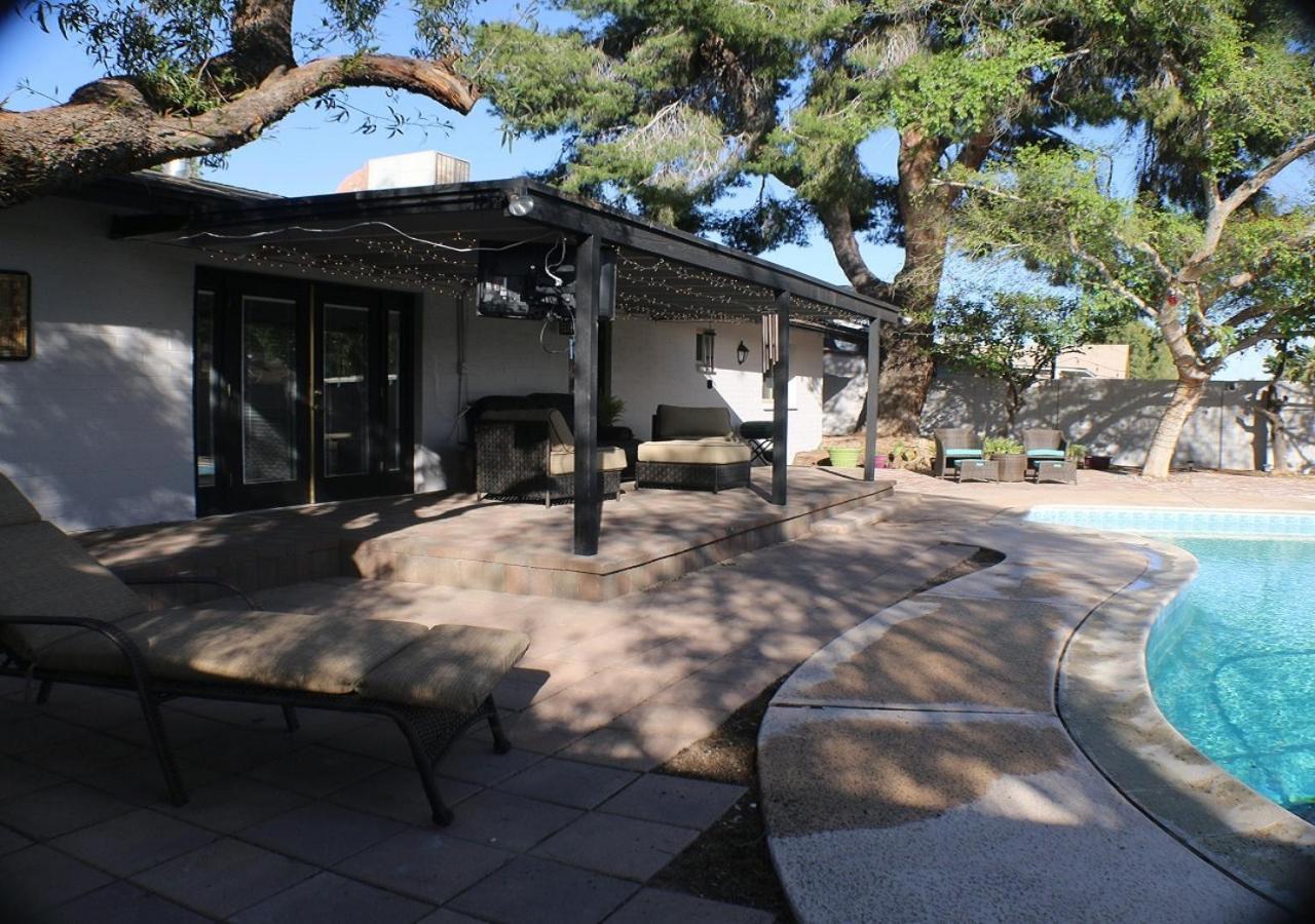 Tempe Escape With Heated Pool, Billiards & Firepit Fun Villa Eksteriør billede